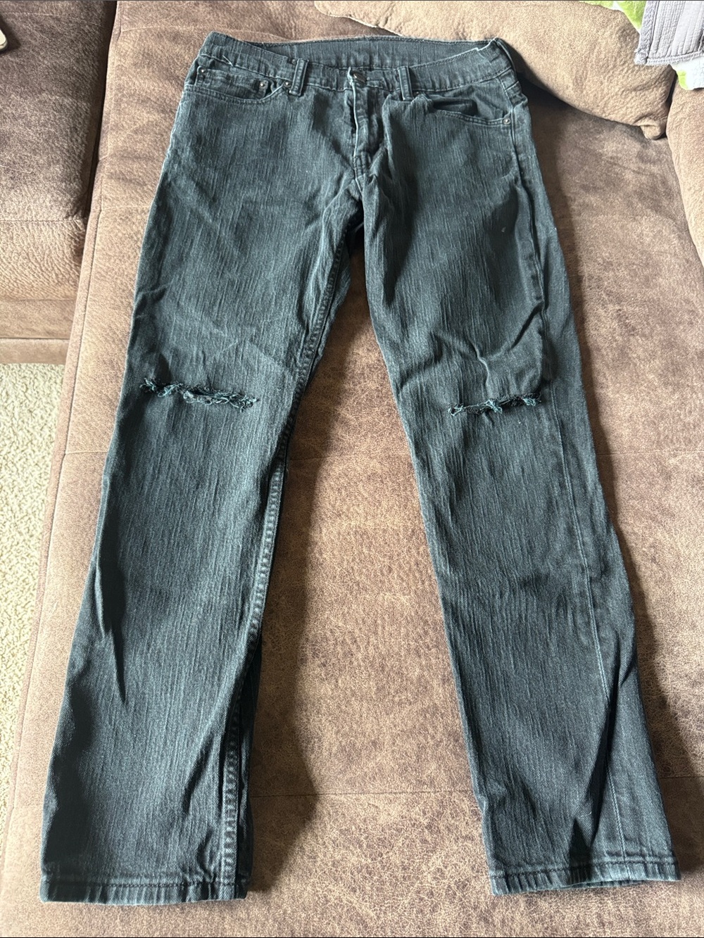 Levi's 511 Black Wash Slim Fit Jeans